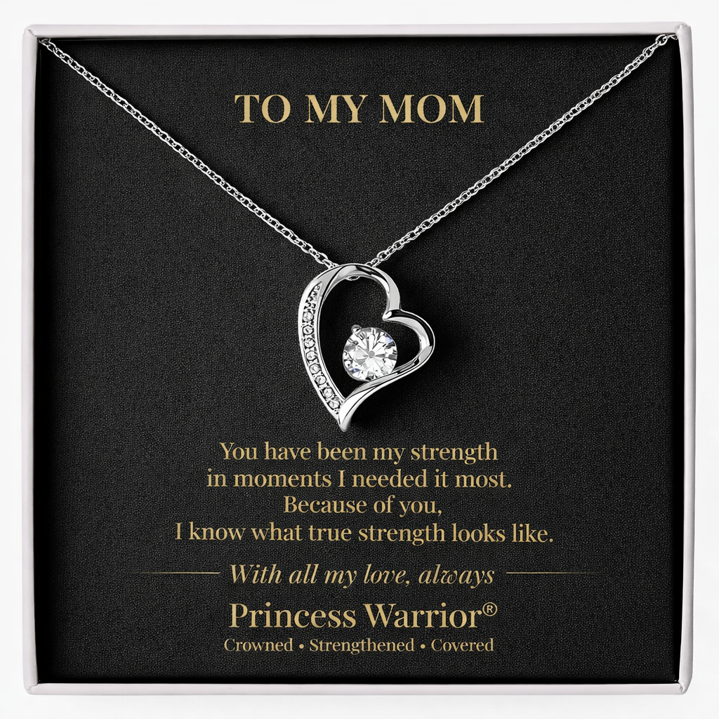 To My Mom — Endless Strength™ — Gold Edition Forever Love Necklace