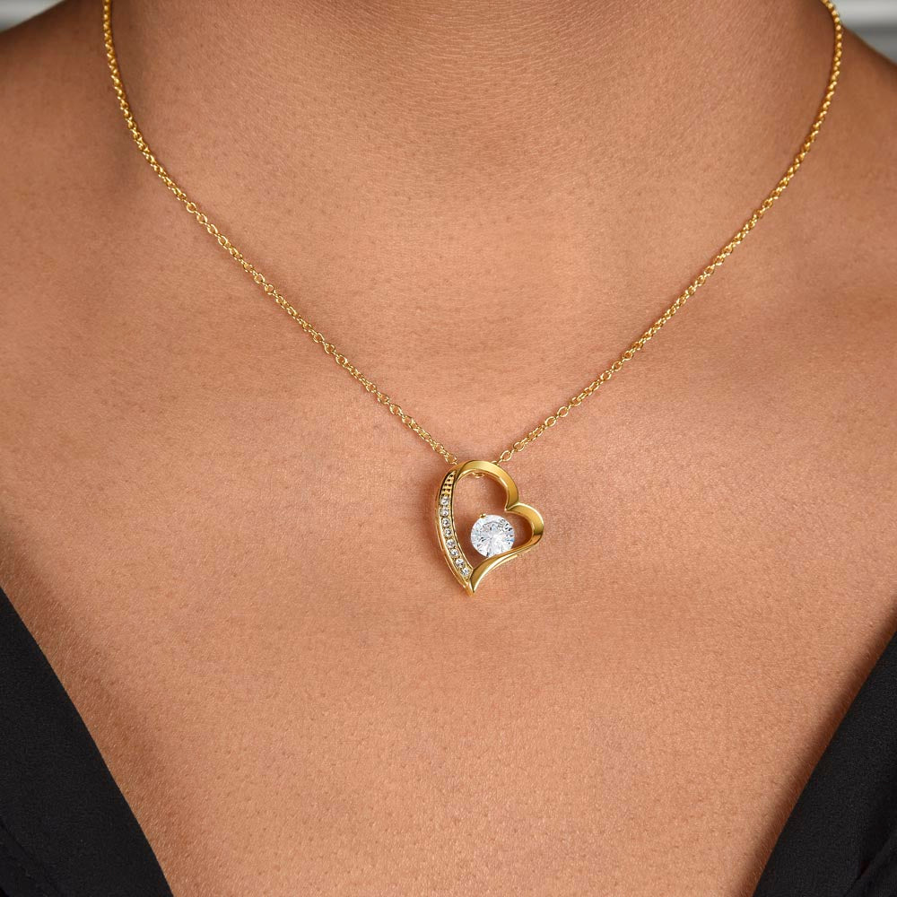 To My Mom — Endless Strength™ — Gold Edition Forever Love Necklace