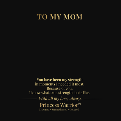 To My Mom — Endless Strength™ — Gold Edition Forever Love Necklace